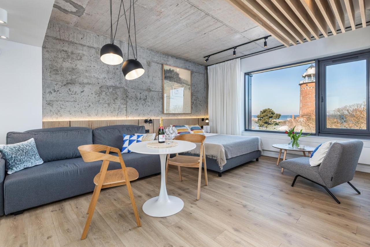 Apartamenty Z Widokiem Na Morze I Dziedziniec Balticon Morska 6 科沃布热格 外观 照片