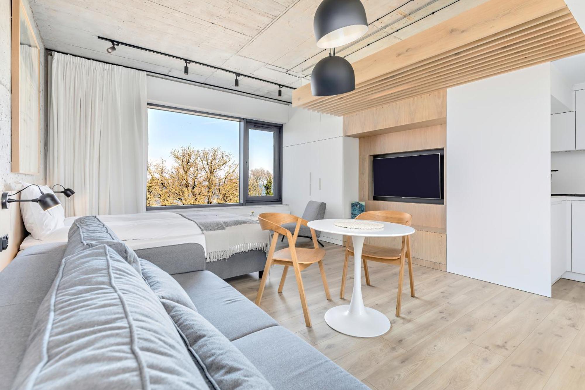 Apartamenty Z Widokiem Na Morze I Dziedziniec Balticon Morska 6 科沃布热格 客房 照片